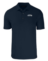 Seattle Seahawks Cutter & Buck Forge Eco Stretch Recycled Mens Big & Tall Polo NVBU_MANN_HG 1