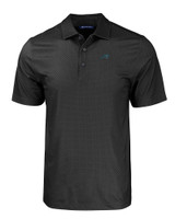 Carolina Panthers Cutter & Buck Pike Eco Tonal Geo Print Stretch Recycled Mens Polo BL_MANN_HG 1