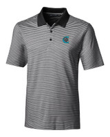 Charlotte Knights Cutter & Buck Forge Tonal Stripe Stretch Mens Big and Tall Polo BL_MANN_HG 1