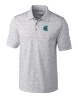 Charlotte Knights Cutter & Buck Advantage Tri-Blend Space Dye Mens Big and Tall Polo EG_MANN_HG 1