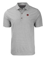 Auburn Tigers Cutter & Buck Forge Eco Heather Stripe Stretch Recycled Mens Big & Tall Polo EGH_MANN_HG 1