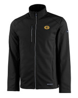 Grambling Tigers Cutter & Buck Evoke Softshell Recycled Full Zip Mens Jacket BL_MANN_HG 
