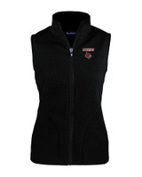Louisville Cardinals Cutter & Buck Cascade Eco Fleece Womens Vest BL_MANN_HG 
