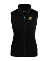 Baldwin Wallace Yellow Jackets Cutter & Buck Cascade Eco Fleece Womens Vest BL_MANN_HG 