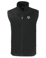 Texas A&M Aggies Cutter & Buck Charter Eco Recycled Mens Full-Zip Vest BL_MANN_HG 1