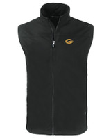 Grambling Tigers Cutter & Buck Charter Eco Recycled Mens Full-Zip Vest BL_MANN_HG 