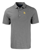 Baylor Bears Cutter & Buck Forge Eco Double Stripe Stretch Recycled Mens Big &Tall Polo BLWH_MANN_HG 1