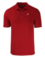 Alabama Crimson Tide Cutter & Buck Forge Eco Stretch Recycled Mens Polo CDR_MANN_HG 1