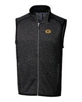 Grambling Tigers Cutter & Buck Mainsail Sweater-Knit Mens Big and Tall Full Zip Vest CCH_MANN_HG 