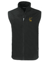 Pittsburgh Steelers Historic Cutter & Buck Charter Eco Recycled Mens Full-Zip Vest BL_MANN_HG 1