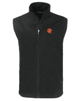 Cincinnati Bengals Historic Cutter & Buck Charter Eco Recycled Mens Full-Zip Vest BL_MANN_HG 1