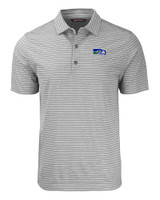 Seattle Seahawks Historic Cutter & Buck Forge Eco Heather Stripe Stretch Recycled Mens Big & Tall Polo EGH_MANN_HG 1
