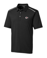 Kansas City Chiefs Cutter & Buck Mens Fusion Polo Black Mannequin