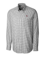 Kansas City Chiefs Cutter & Buck Mens Long Sleeve Epic Easy Care Tattersall Black Mannequin