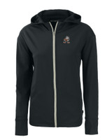 Cleveland Browns Historic Cutter & Buck Daybreak Eco Recycled Womens Full Zip Hoodie BL_MANN_HG 1