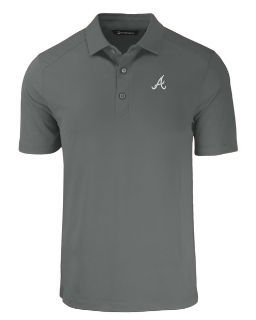 Atlanta Braves Cutter & Buck Forge Eco Stretch Recycled Mens Big & Tall Polo EG_MANN_HG 1