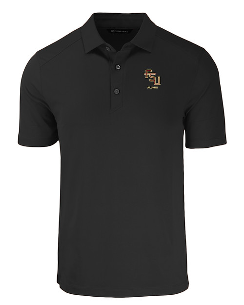 Florida State Seminoles Alumni Cutter & Buck Forge Eco Stretch Recycled Mens Big & Tall Polo BL_MANN_HG 