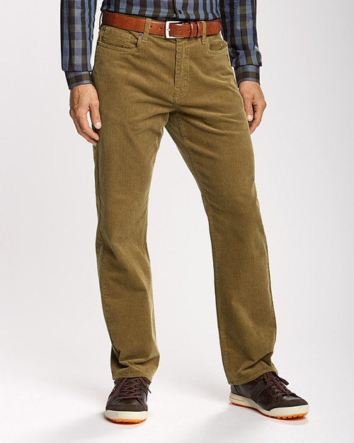 Cutter & Buck Men's Greenwood Stretch Five Pocket Cord Multiple Sizes 1