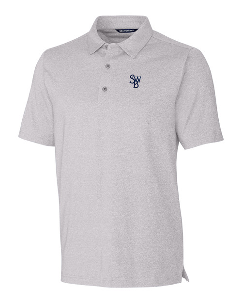Scranton/Wilkes-Barre RailRiders Cutter & Buck Forge Heathered Stretch Mens Polo POH_MANN_HG 1