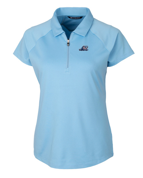 West Michigan Whitecaps Cutter & Buck Forge Stretch Womens Short Sleeve Polo ALS_MANN_HG 1