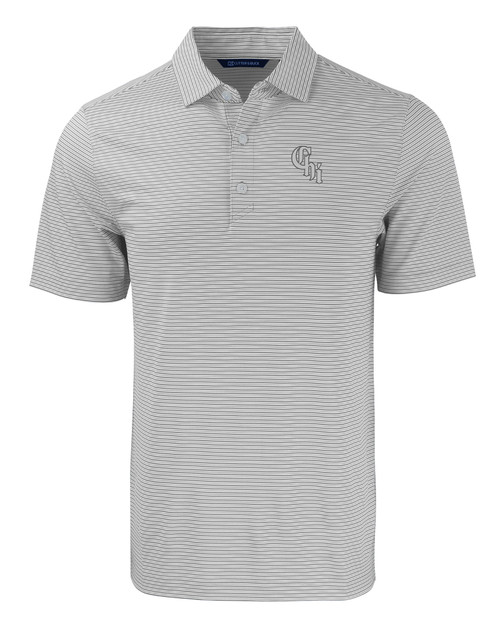 Chicago White Sox City Connect Cutter & Buck Forge Eco Double Stripe Stretch Recycled Mens Polo POLWH_MANN_HG 1