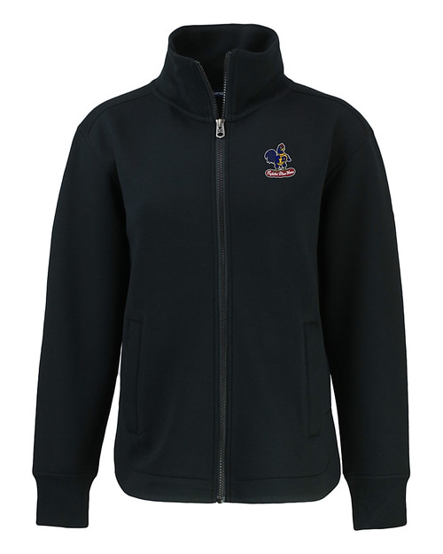 Delaware Fightin' Blue Hens College Vault Cutter & Buck Roam Eco Full Zip Recycled Womens Jacket BL_MANN_HG 
