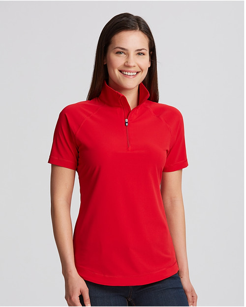 ブリーフィングWOMENS LOGO BACK RIB MOCK NECK　M Ribbed Mock Neck Top | Unison Label