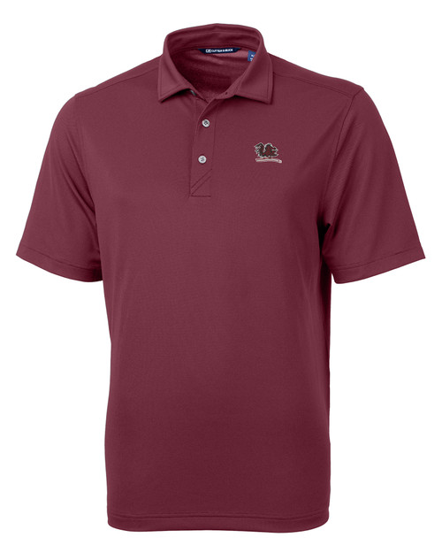 South Carolina Gamecocks College Vault Cutter & Buck Virtue Eco Pique Recycled Mens Polo CHT_MANN_HG 1