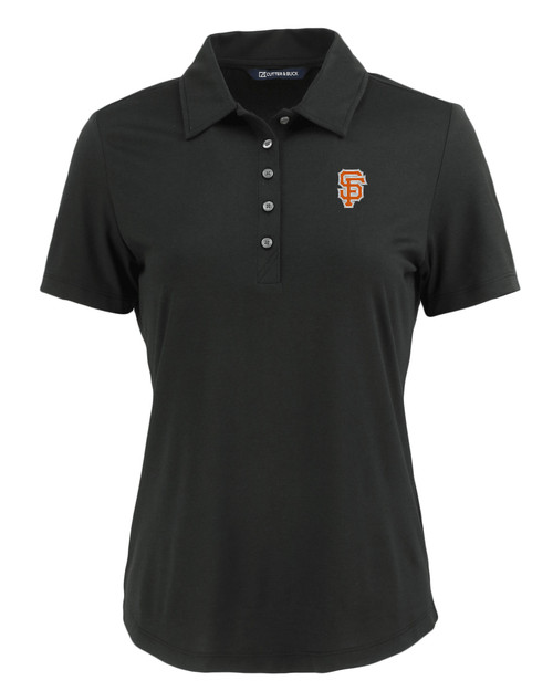 San Francisco Giants City Connect Cutter & Buck Coastline Epic Comfort Eco Recycled Womens Polo BL_MANN_HG 1
