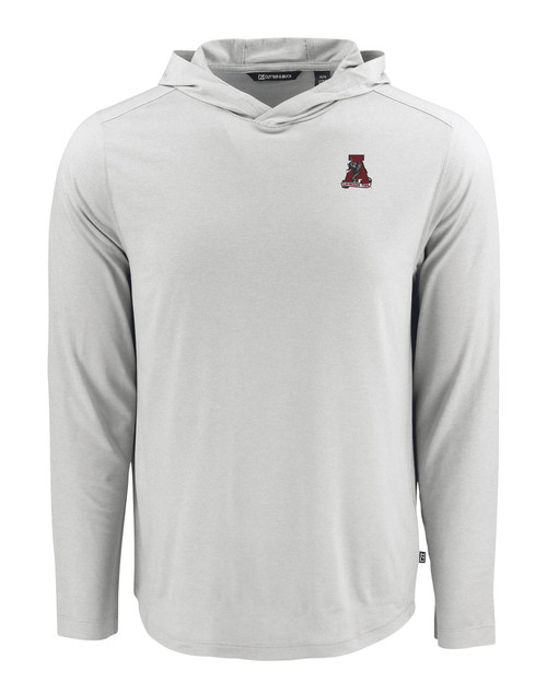 Alabama Crimson Tide College Vault Cutter & Buck Coastline Epic Comfort Eco Recycled Mens Hooded Shirt CNC_MANN_HG 1