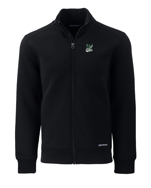 Portland State Vikings College Vault Cutter & Buck Roam Eco Recycled Full Zip Mens Big & Tall Jacket BL_MANN_HG 