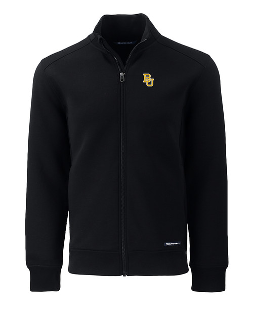 Baylor Bears Cutter & Buck Roam Eco Recycled Full Zip Mens Big & Tall Jacket BL_MANN_HG 