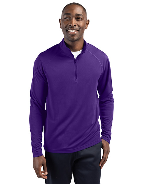 Clique Ice Pique Mens Half Zip Tech Pullover Cutter & Buck