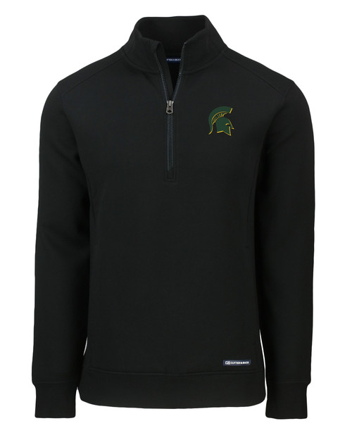 Mountain Brook High School - Cutter & Buck Roam Eco Recycled Quarter Zip Mens Pullover BL_MANN_HG 1
