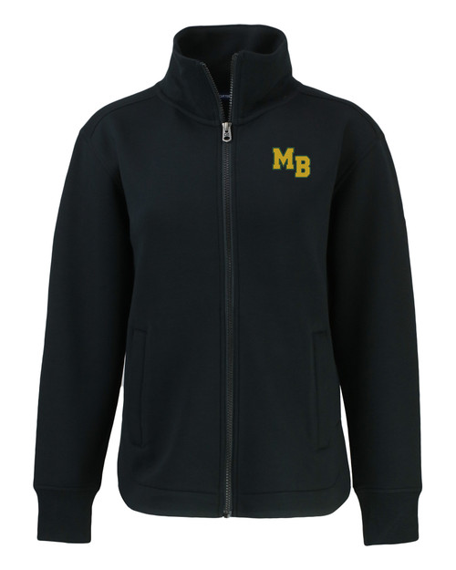 Mountain Brook High School Cutter & Buck Roam Eco Full Zip Recycled Womens Jacket BL_MANN_HG 1