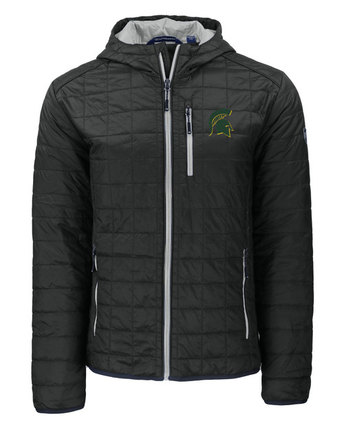 Mountain Brook High School - Cutter & Buck Rainier Primaloft Eco Mens Full Zip Hooded Jacket BL_MANN_HG 1