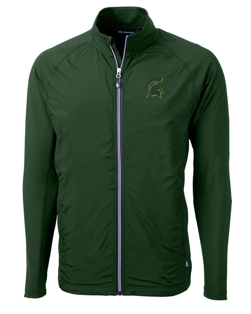 Mountain Brook High School - Cutter & Buck Adapt Eco Knit Hybrid Recycled Mens Full Zip Jacket HT_MANN_HG 1