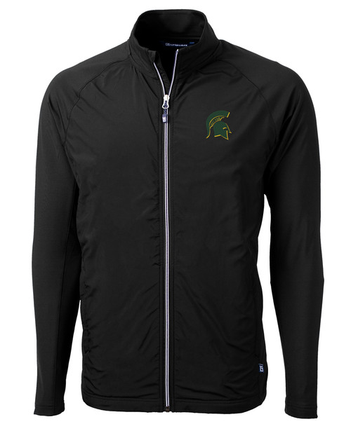 Mountain Brook High School - 91���� Adapt Eco Knit Hybrid Recycled Mens Big & Tall Full Zip Jacket BL_MANN_HG 1