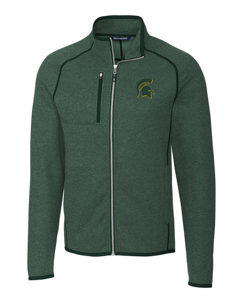 Mountain Brook High School - Cutter & Buck Mainsail Sweater-Knit Mens Full Zip Jacket HH_MANN_HG 1