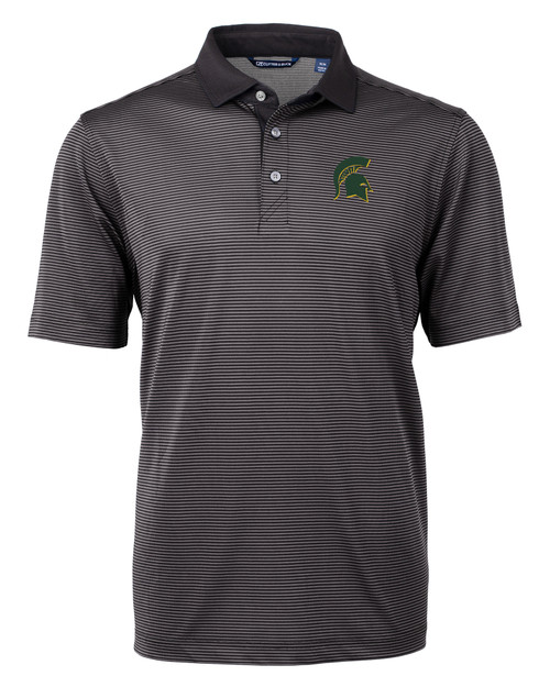 Mountain Brook High School - Cutter & Buck Virtue Eco Pique Micro Stripe Recycled Mens Polo BLEG_MANN_HG 1
