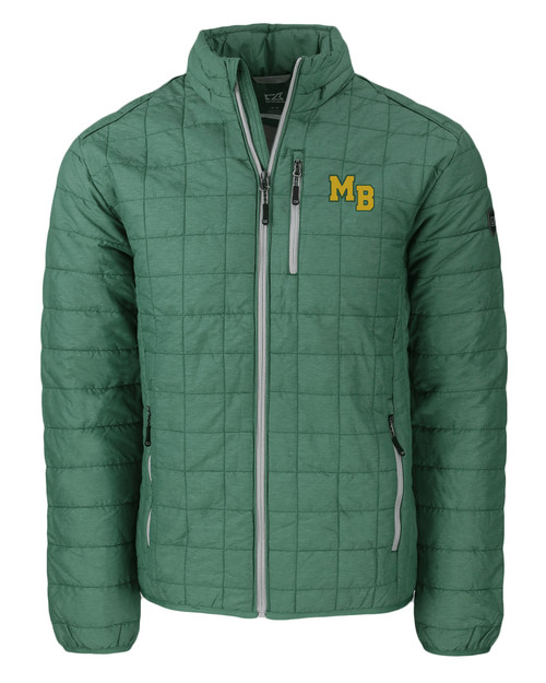 Mountain Brook High School Cutter & Buck Rainier PrimaLoft® Mens Eco Insulated Full Zip Puffer Jacket HNM_MANN_HG 1