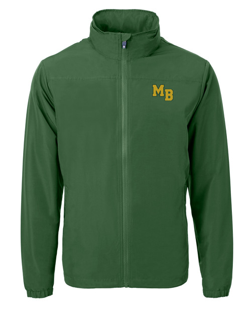 Mountain Brook High School Cutter & Buck Charter Eco Recycled Mens Full-Zip Jacket HT_MANN_HG 1