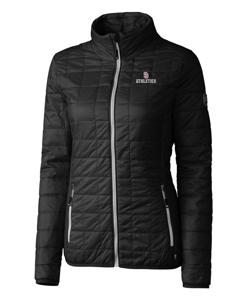 Marjory Stoneman Douglas High School -  Cutter & Buck Rainier PrimaLoft®  Womens Eco Insulated Full Zip Puffer Jacket BL_MANN_HG 1