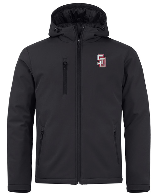 Marjory Stoneman Douglas High School Clique Equinox Insulated Mens Softshell Jacket BL_MANN_HG 1