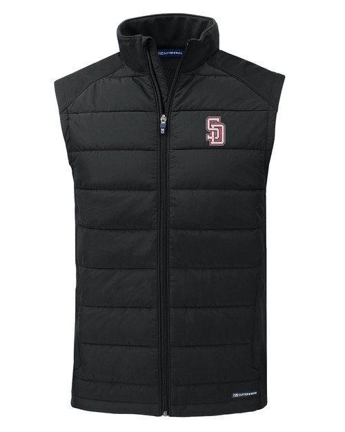 Marjory Stoneman Douglas High School 91���� Evoke Hybrid Eco Softshell Recycled Mens Full Zip Vest BL_MANN_HG 1