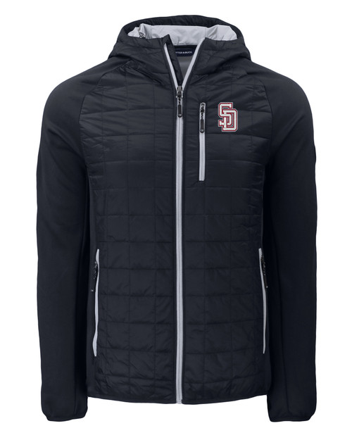 Marjory Stoneman Douglas High School Cutter & Buck Rainier Primaloft Mens Eco Full Zip Hybrid Jacket BL_MANN_HG 1