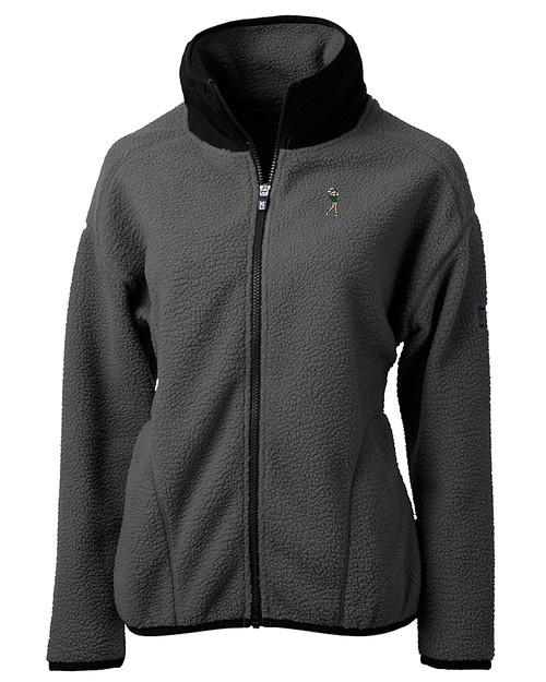 South Florida Bulls Swinging Rocky Cutter & Buck Cascade Eco Fleece Womens Full Zip Jacket EGBL_MANN_HG 