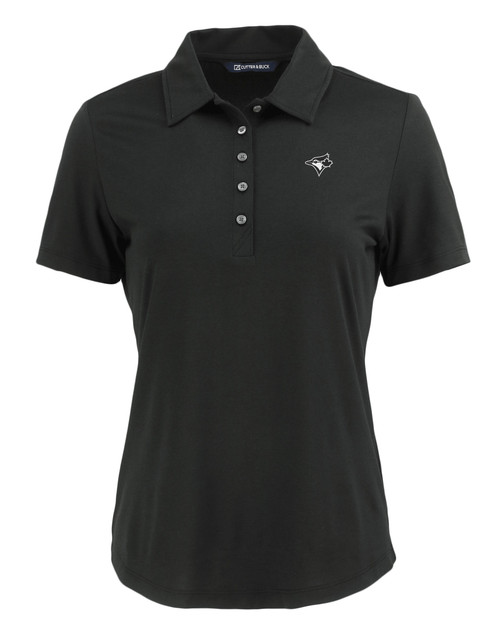 Toronto Blue Jays Mono Cutter & Buck Coastline Epic Comfort Eco Recycled Womens Polo BL_MANN_HG 1