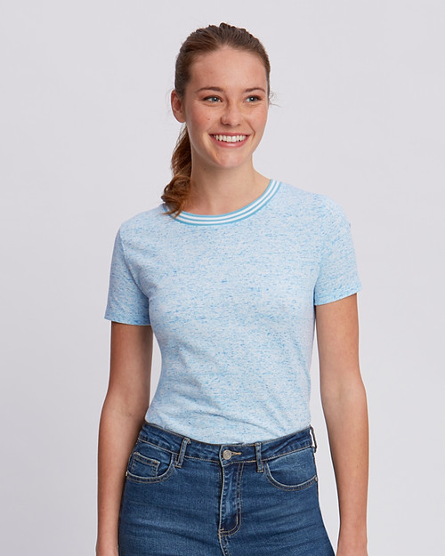 Cutter & Buck Advantage Space Dye Womens Tee LSO_PRO_HG 1