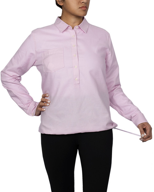 Ladies' Windward Twill Long Sleeve Popover 1